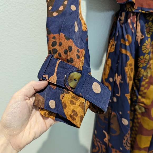 Farm Rio Animal Sky Navy Trench - Picture 3 of 7